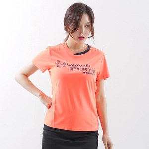 가와사키배드민턴 SPORTS WEAR ST-17298 여성 라운드티셔츠