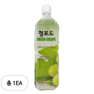 스위트코리아 청포도 액상 음료, 1L, 1개