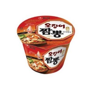 농심 오징어짬뽕 컵 115g, 16개