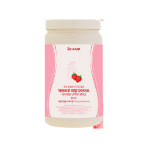 닥터트루 맛있는 단백질 쉐이크 다이어트 식사대용 초유 산양유 프로틴 딸기맛 750g, 1개