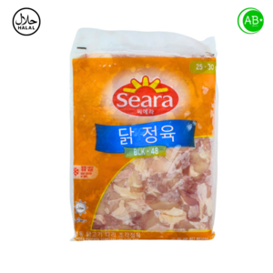 Halal Chicken Leg boneless Seaa Bazil 할랄 닭다리살 씨에라 브라질, 4개, 2kg