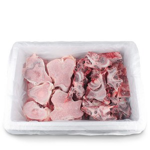 전통참한우 사골2kg 잡뼈2kg 사태400g(선택) 실속형, 1개, 사골2kg+잡뼈2kg(실속형)