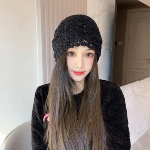 현혜가 꽃잎 펀칭 패션 비니