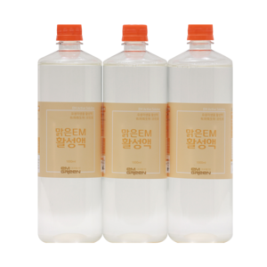 이엠그린 맑은EM활성액 1000ml, 1L, 3개