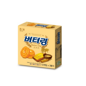 해태제과 버터링 소프트, 238g, 3개