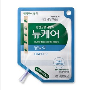 뉴케어 RTH 당뇨식 400ml 피딩줄, 20개