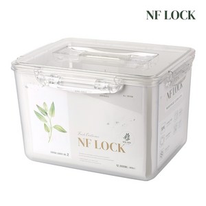 엔에프락 NF LOCK 밀폐용기 트라이탄 김치통 2호 12L (엑스트라라지 2호), 1개