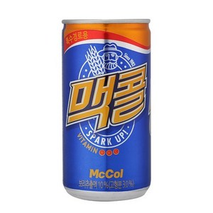 일화 맥콜 캔, 190ml, 60개