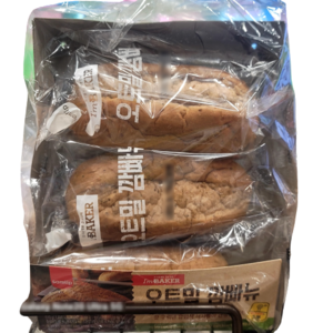 트레이더스 삼립 오트밀 깜빠뉴 85g, 6개