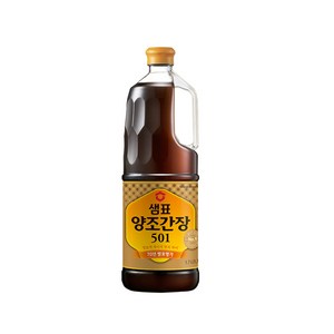 샘표 양조간장 501, 1.7L, 2개