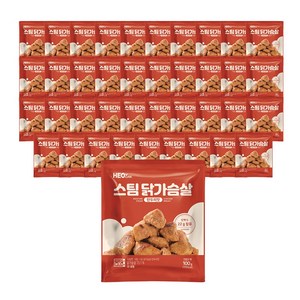 허닭 스팀 닭가슴살 탄두리맛 100g, 40개