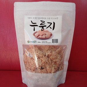 [종달새] 발아현미 무농약 누룽지, 500g, 1개