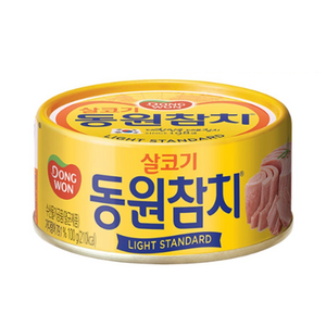 동원 라이트 스탠다드 참치, 100g, 40개