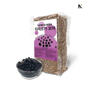 네이쳐티 타피오카 펄 보바2.0 타피오카펄 1kg 버블티 [당일발송], 1개입, 1개