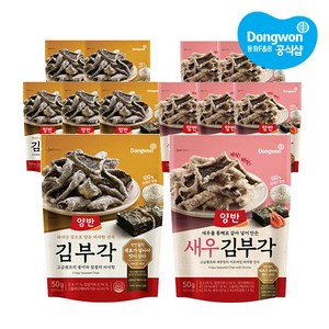 [동원] 양반 김부각 50g 찹쌀 5개+새우 5개 총 10개, 1개