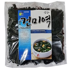 [삼화해조류]완도산 산모미역 500g 최상품 선물용, 1개