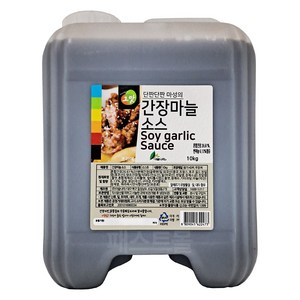 이슬나라 간장마늘소스, 10kg, 1개