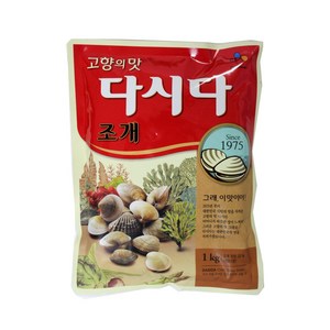 조개 다시다(백설 1K)/업소용, 1kg, 1개