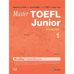 웅진북센 Maste TOEFL Junio Reading Compehension Advanced 1 Student Book + Answe Key + MP3 CD, One colo  One Size