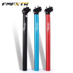 FMFXTR 셋백 싯포스트 시트포스트 안장봉 27.2mm 30.8mm 30.9mm 31.6mm, Rea floating tube, 블루 400mm 27.2mm, 1개