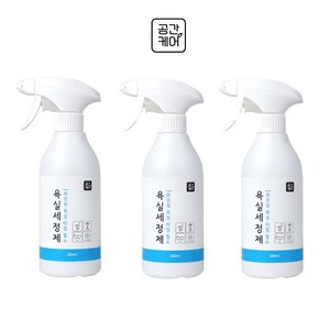 공간케어 욕실청소세제 500 향기로운코튼향, 500ml, 3개