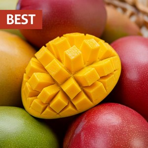 [백화점납품] 청명농원 항공직송 애플망고 18bix, 1박스, 2kg