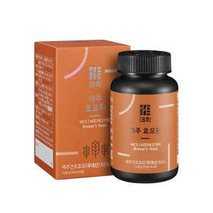 더작 맥주효모환, 140g, 4개