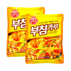 오뚜기 부침가루, 1kg, 2개