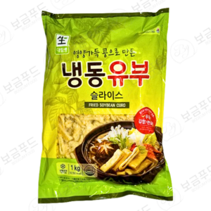 대림 냉동유부슬라이스1kg, 1kg, 1개, 1L