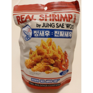 정새우 진짜새우 오리지널맛, 50g, 24개