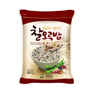 현대농산 국산 찰오곡밥 600g, 1개