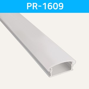 그린맥스 LED방열판 PR-1609 *LED프로파일 알루미늄방열판, 1개, PR-1609x1M