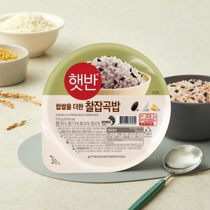 햇반 찰잡곡밥 210g-16개, 16개, 210g