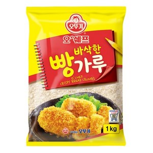 오뚜기 오쉐프 바삭한 빵가루 1kg, 5개