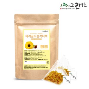 국내산 마리골드 꽃차 삼각티백 30T 50T 100T 메리골드 루테인, 500mg, 30개입, 1개