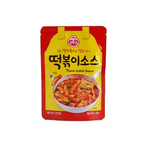 오뚜기 진한 멸치육수로 맛을 낸 떡볶이소스, 180g, 1개