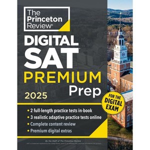 Pinceton Review Digital SAT Pep 2025 : 5 Full-Length Pactice Tests (2 in Bo...