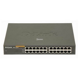 디링크 24포트 100Mbps 비관리형 스위칭허브, DES-1024D, 1