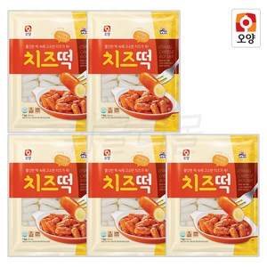 사조오양 치즈떡 1kg, 5개