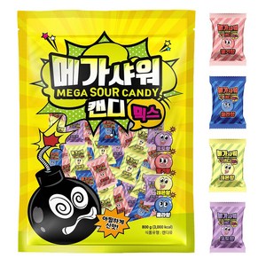 메가샤워 캔디 믹스, 800g, 1개