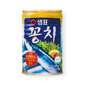 샘표 꽁치 통조림, 400g, 2개