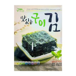 맛있는 구이김 전장 8매 40g x 10봉, 10개