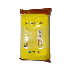 복만네 콩국수면 3kg 콩국수용 국수면, 1개