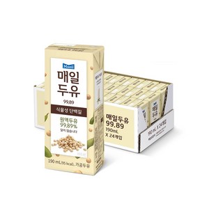 매일두유 99.9, 190ml, 48개