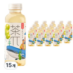 차파이 청포도 우롱차, 15개, 500ml