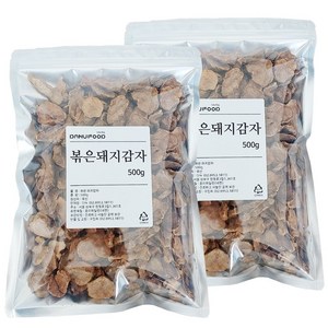 다누푸드 국내산 볶은 돼지감자 차 1kg ( 500g x 2개), 1개