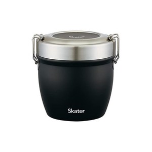 스케이터 보온 덮밥 스테인레스 도시락 800ml 블랙 STLBD8AGA, 상세페이지 참조, 1개