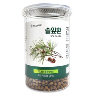 헬로우그린 100% 국내산 자연 그대로 솔잎환 250g, 1개