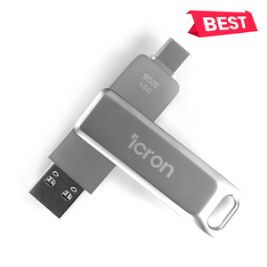 ICRON 대용량 USB 메모리 C타입 OTG 핸드폰 유에스비, 64GB