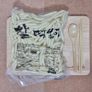 5분마켓 해뜨락 밀떡볶이 밀떡 떡볶이떡 2KG, 1개